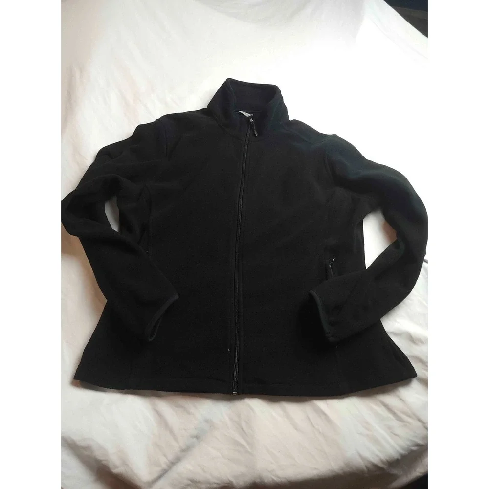 C9 by Champion Jacket Womens XL Black‎ Athleisure Clean Girl Gorpcore Full Zip